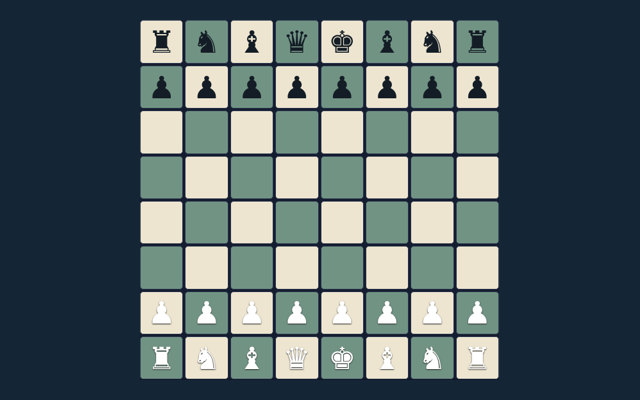 Chess Opening Trainer game board